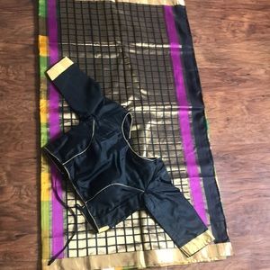 NEW designer silk saree!!!!!